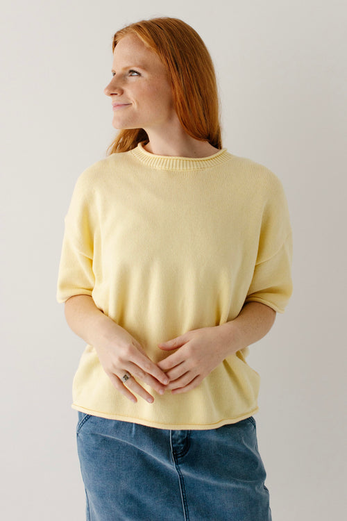 Tahiti Drop Sleeve Sweater Top